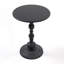Table de bout Vintage, table d'appoint ronde