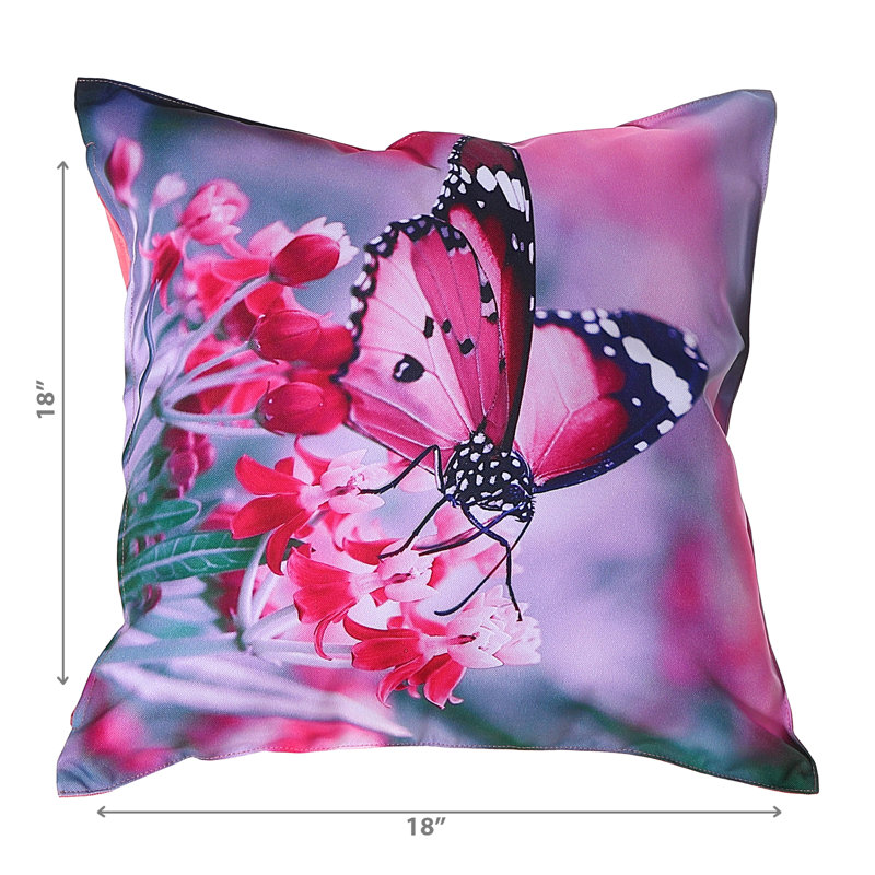 Housse et insert de coussin carré synthétique