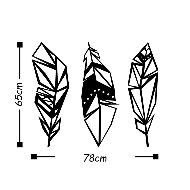 Elegant Black Decorative Metal Wall Accessory, 30.7 x 25.6 inches | 100% Metal with 0.06 inches Thickness | Easy Wall Mount Design | Perfect for Home Décor, Living Room, or Office Spaces, Stylish & Durable