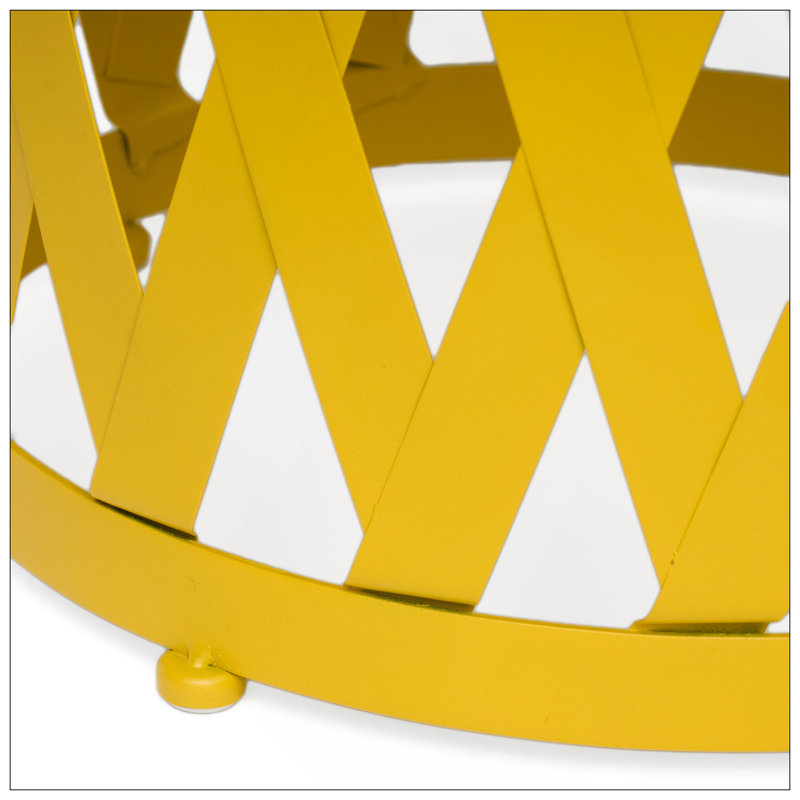 Table d'appoint SELEN 15, Jaune