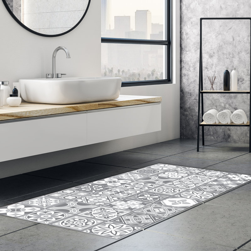 Javen Purbeck Stone Tiles Rug Kitchen Mat - 120cm x 60 cm