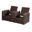 Julietta 165cm Long Chaise Lounge Set with Cushions and Table