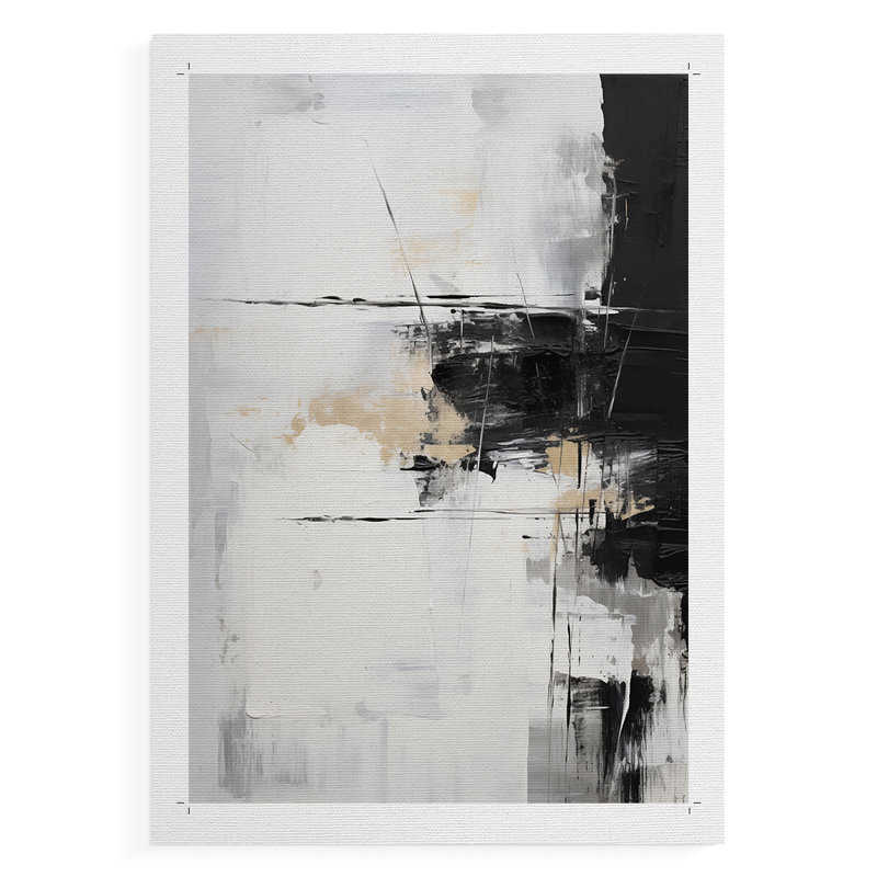 ABSTRACT Series Dxxi - Impression sur toile seulement - non encadrée, H 27 po x l 18 po