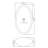 Absolute Black Granite Oval Vessel Bathroom Sink