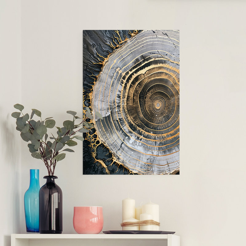Série ABSTRACT CCxxx - impression sur toile seulement - non encadrée, 48" H x 32" W