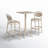 Farrah 23.6" W Plastic Folding 3-Piece Patio Bar Set-79124683
