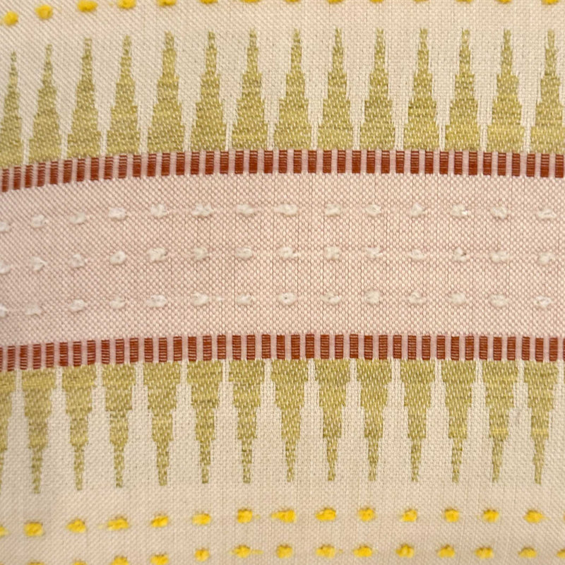 Coussin extérieur Uttermost Backgammon Petal, Rose / Jaune