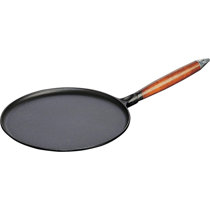 Non Stick Crepe Pan with Spreader Spatula, 11 inch PFOA-Free Granite Dosa  Pan, Flat Skillet Grill Pan Comal for Tortillas, Omelette, Pancake  Induction