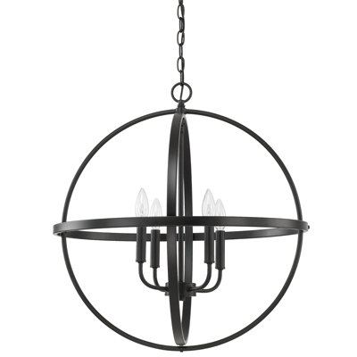 Oxley 4 - Light Dimmable Globe Chandelier