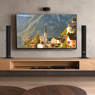 Lecteurs multimédia décoratifs de 20 pouces avec télécommande Bluetooth