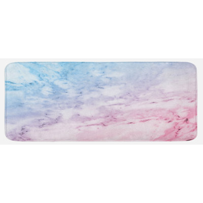 Modern & Contemporary Solid Color Synthetic Kitchen Mat