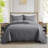 Floral Embossed Ultra-Soft Quilted Bedspread Set – Lightweight, All-Season Comfort With Matching Pillow Shams-121329538-121329539