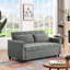 Buncombe 2 Seater Velvet Sofa Bed-1159241655
