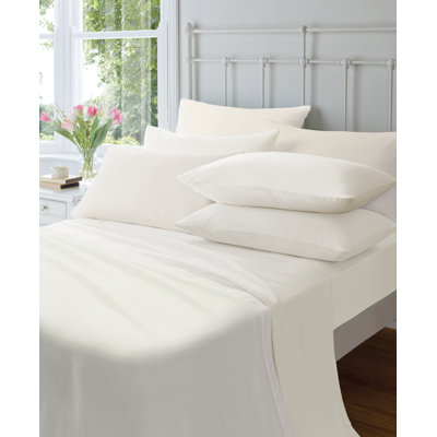 Brushed Cotton Fitted Sheet