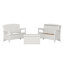 Table basse en résine avec rangement pour l'extérieur US Suncast l 34,81 po x P 9,06 po, fabriquée aux États-Unis-96898530