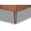 Lit plateforme simple en bois gris foncé Fakenham Mid-Century-1847621638