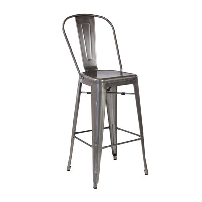 26" Patio Bar Stool by 17 Stories