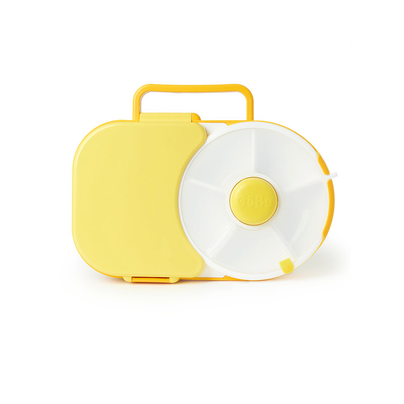 Boîte-repas verte, Jaune