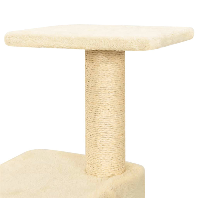 Dorsey 119cm H Cat Tree, Cream