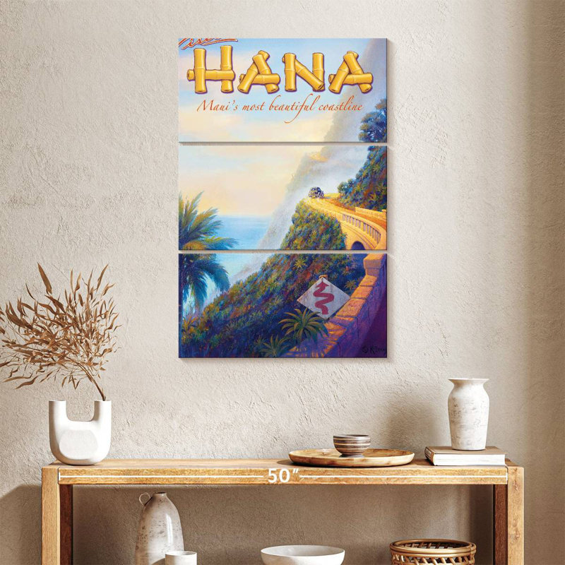 Nicci Visit Hana, 38" H x 24" W