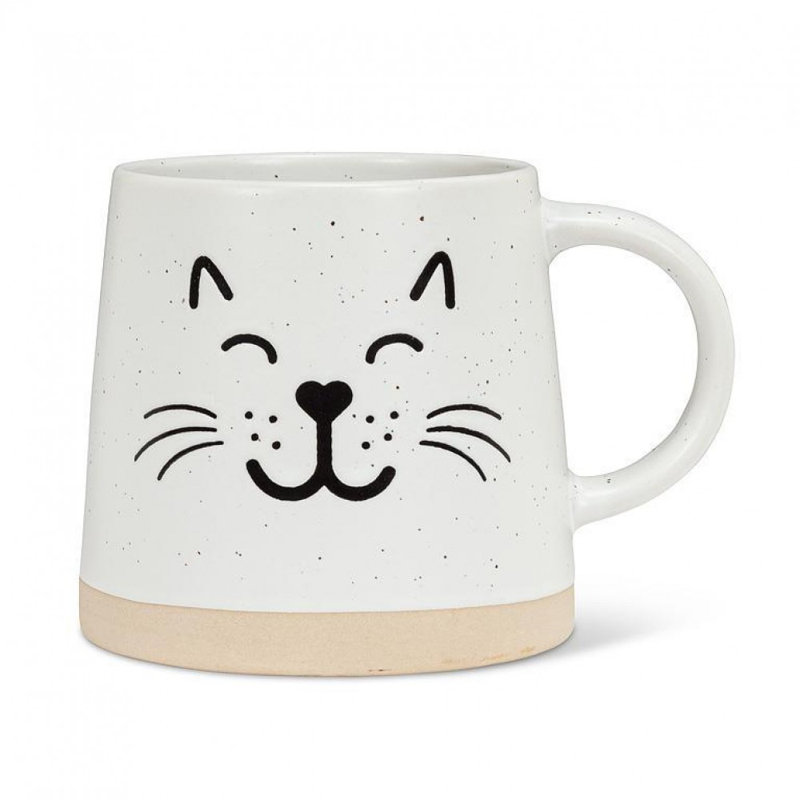 Tasse à imprimé visage de chat