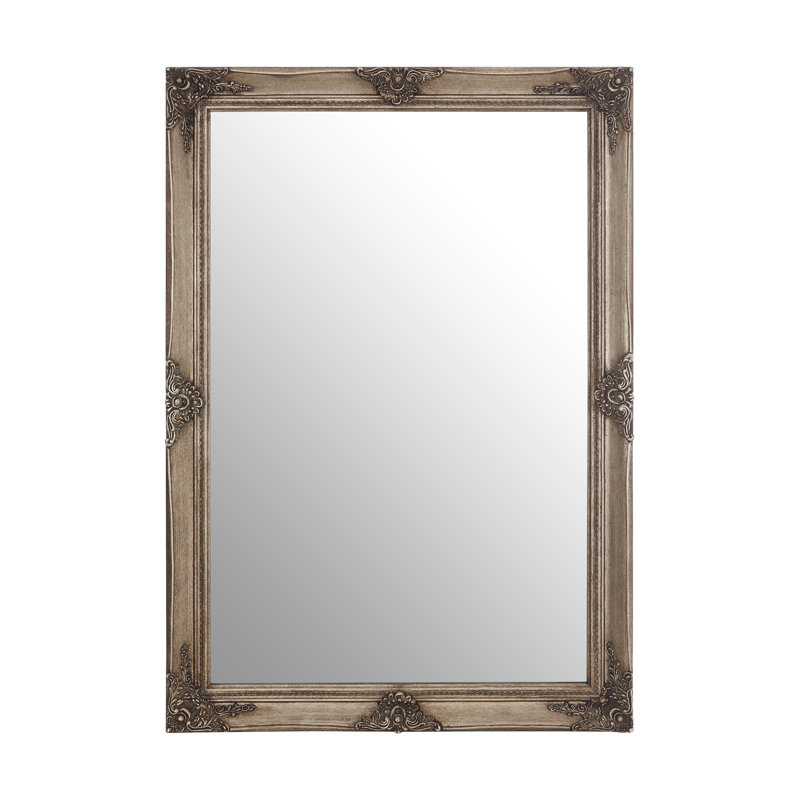 Alborghus Solid Wood Flat Mirror