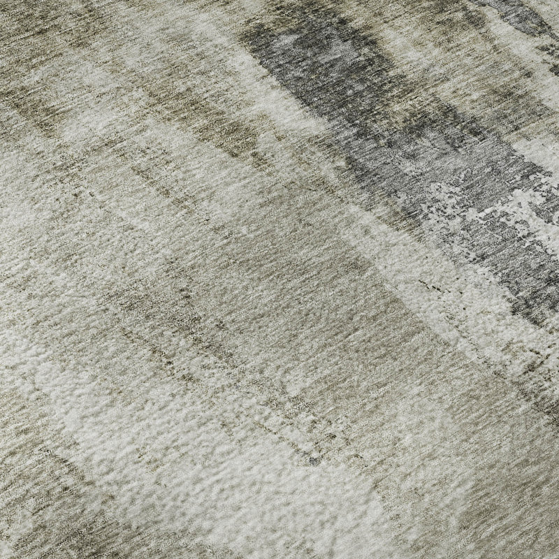 Premium Machine Washable Dahl AMF1076 Abstract Rug, Rectangle 2'6" x 3'10"