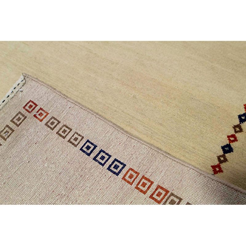 Wool Area Rug in Beige