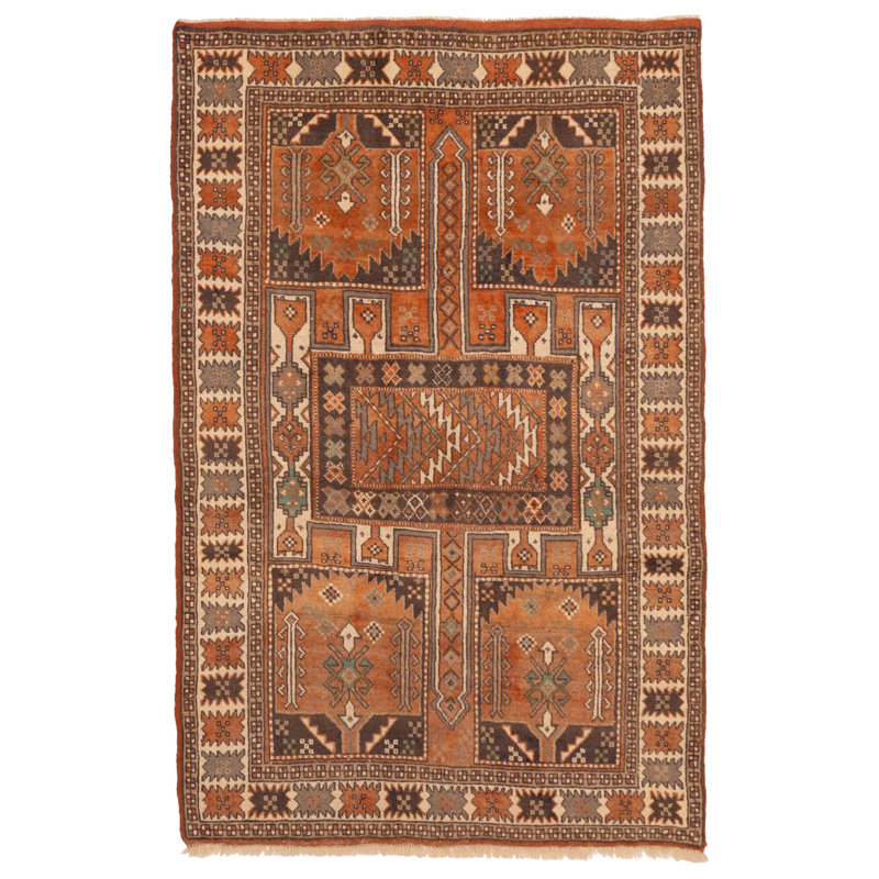 Melis Copper Rug 3'9" x 5'11"