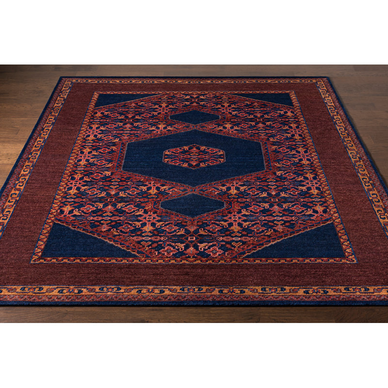 Moriarty Wool Oriental Indoor Rug, Rectangle 2' x 3'