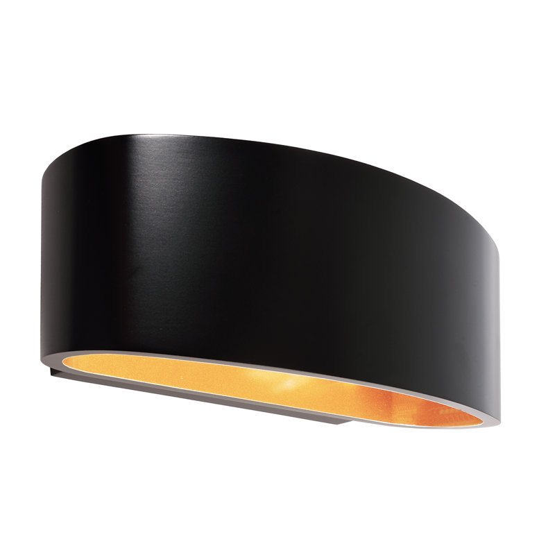 Arietis Aluminium Up & Downlight, Black