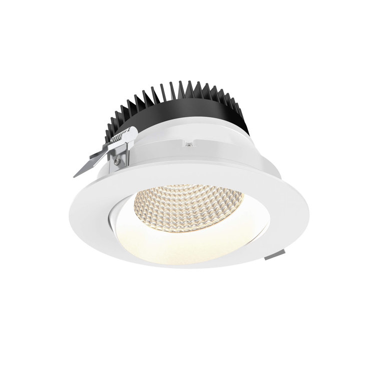 Revolve 6 Inch Round Dim to Warm LED Recessed Gimbal