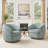 Seraphina 34.6"W Swivel Barrel Chair-1422587869
