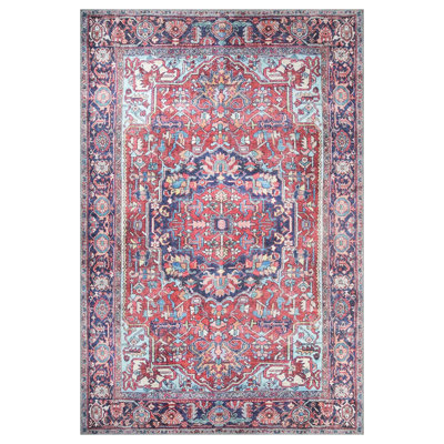Elegant Hall Carpet (2.5 x 7.5 ft), 100% Polyester, 1.1 lbs/sq ft | 4 mm Pile Height, Recycled Poly Cotton Underside | Machine Washable, Eco-Friendly | Perfect for Entryways, Living Rooms & Hallways