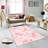 Antibacterial Woven Carpet (3D Digital Print) 4. x 5.9 Feet, 1% Polyester, Pile Height: .3 Inches | PVC Felt Dot Non-Slip Underside, Machine Washable, Perfect for Living Room & Bedroom Decor-1708565838