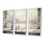 «Cottage In Winter Window Charm I», art mural fenêtres de ferme-2070833529-2070833285