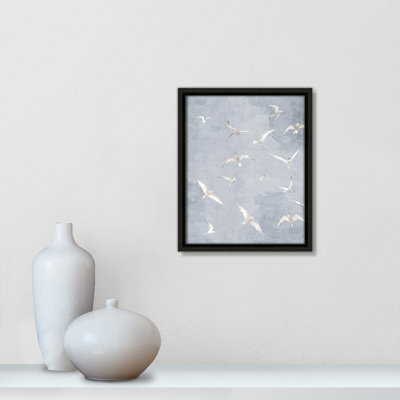 Flight Light Grey Print by Kimberly Allen