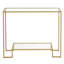 Gus 100cm Glass Top Console Table