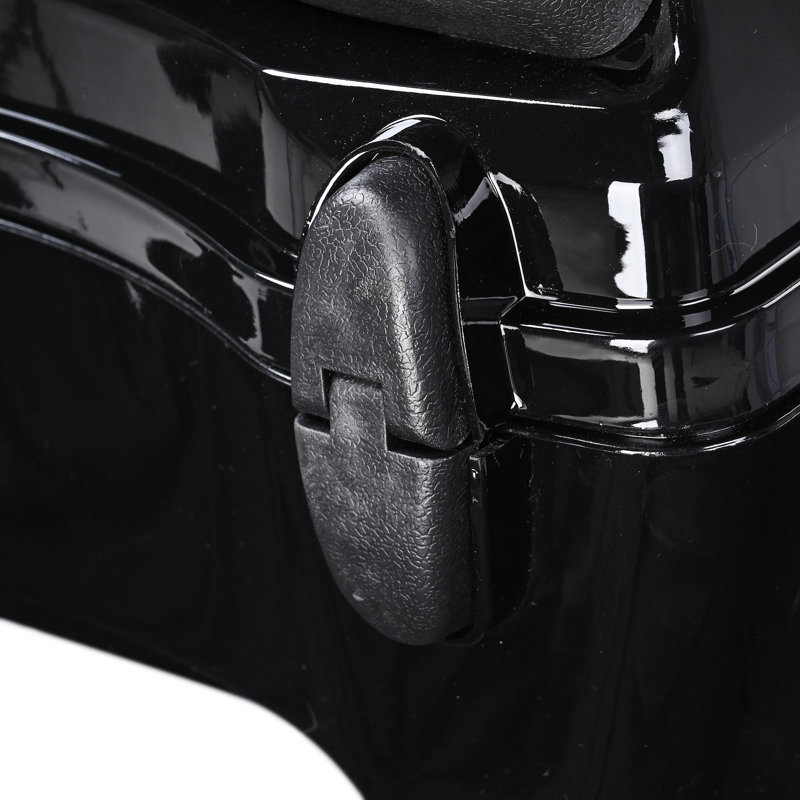  33L Universal Motorcycle Tour Tail Box Scooter Trunk Storage w/ Lock Case