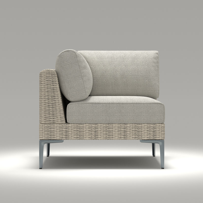 Outdoor Lounge Chair, Beige