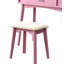 Ensemble coiffeuse et tabouret contemporain en bois Maly-323704154
