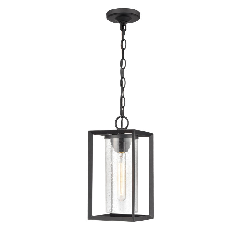 Outdoor Hanging Lantern, Black