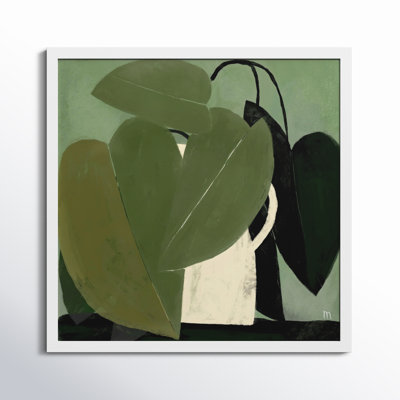 Plant "Green on Green" Painting