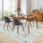 Vintage Distressed Medallion Rug, Washable, Non-Slip Boho Floral Carpet for Living Room, Bedroom, Dining Room-303731680