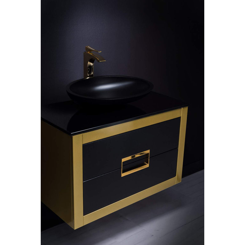 Nova 32'' W Single Vanity, Gold