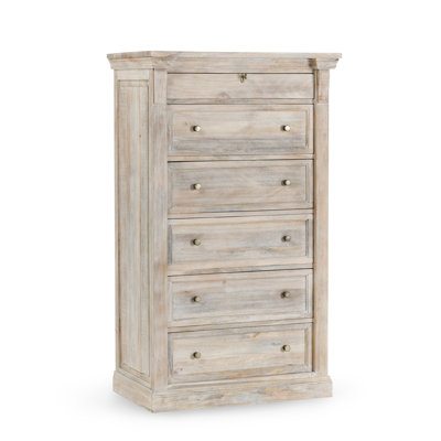 Adelaide 6 - Drawer Solid Wood Dresser