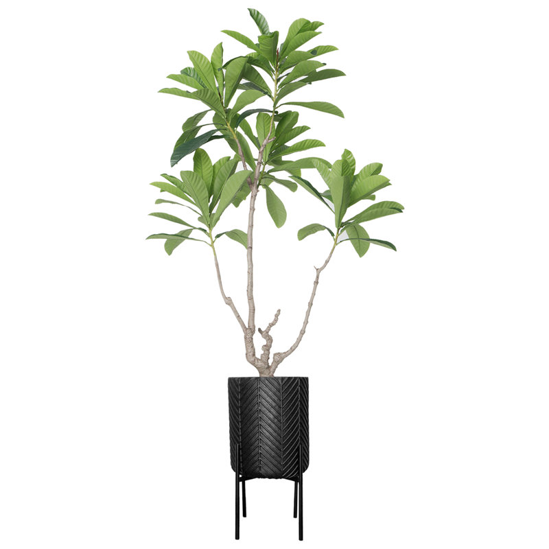 Bleuet artificiel en pot 87 po