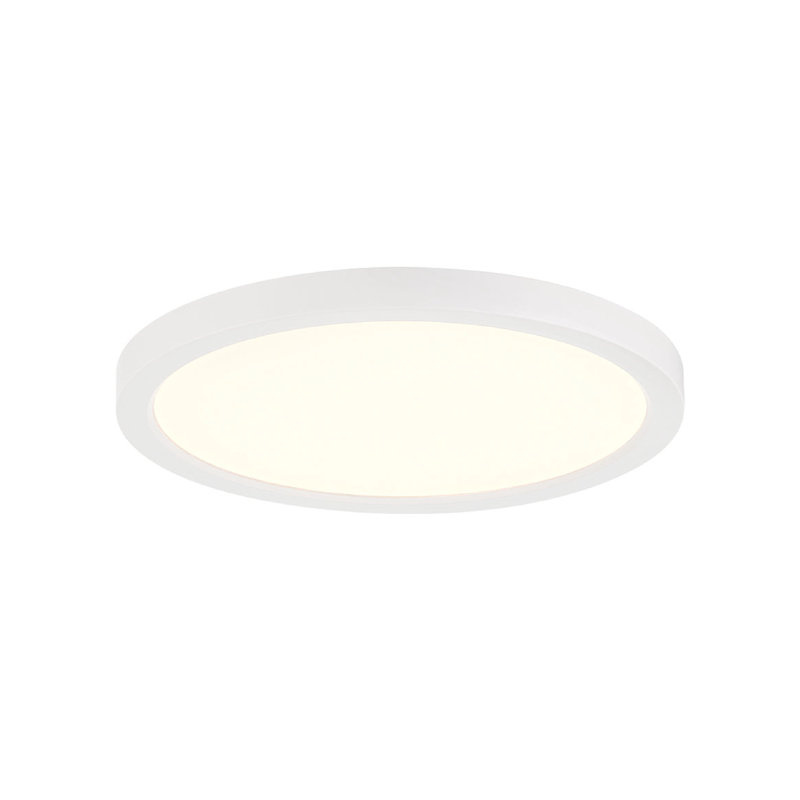 Plafonnier encastré à DEL artémis - rond, 10 W, 5 CCT, , Blanc, H 1 po x l 9 po x P 9 po