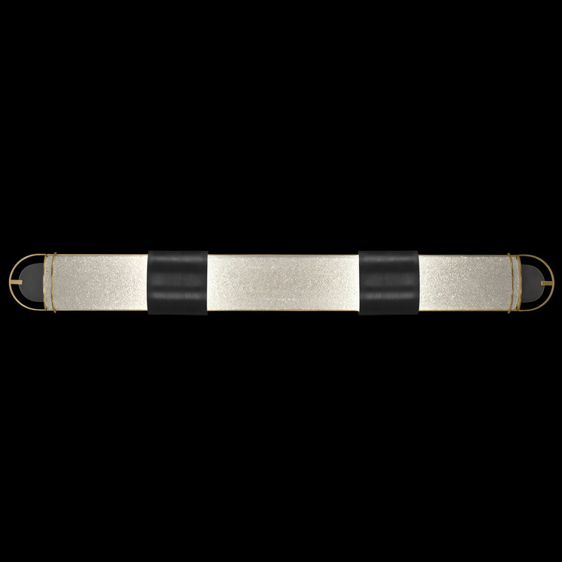 Bond 4 - Light LED Bath Bar, Black/Gold
