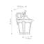 Aadrith Outdoor Wall Lantern-25305083